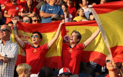 Spanien fans