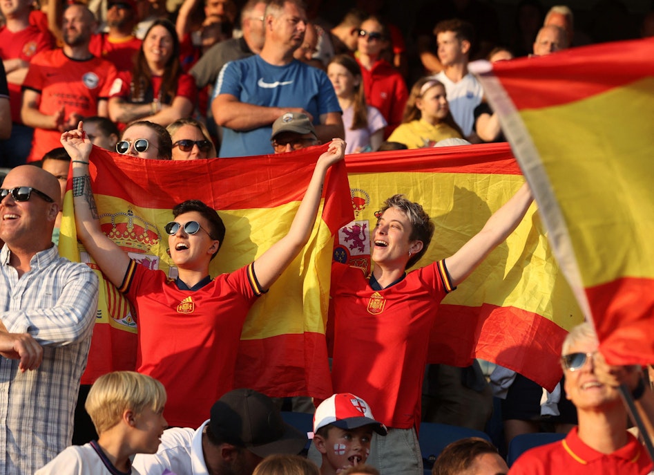 Spanien fans