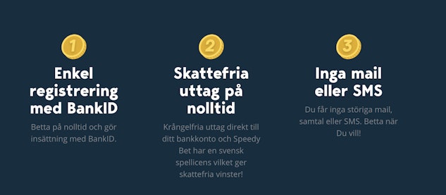 Speedy Bet Forstasida