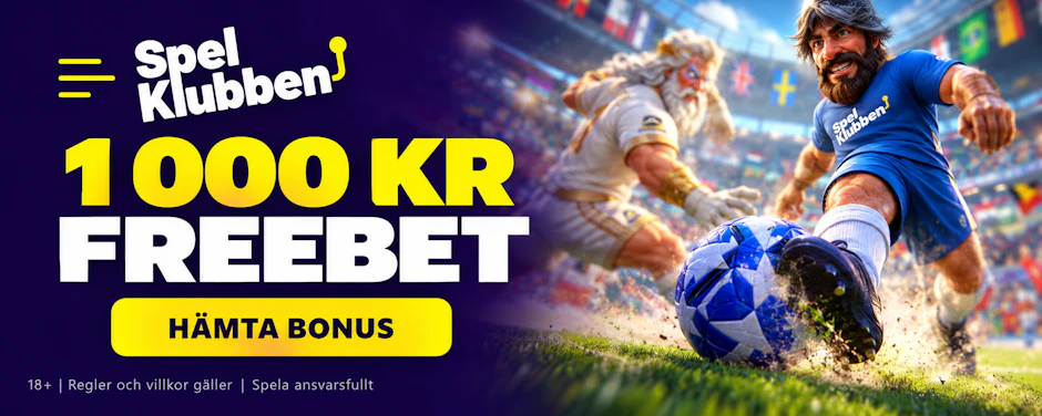 Spelklubben fotboll och bonus