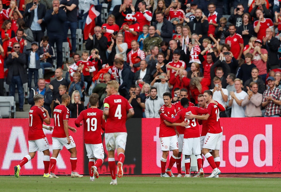 Startelvor Danmark Finland EM i fotboll 2021