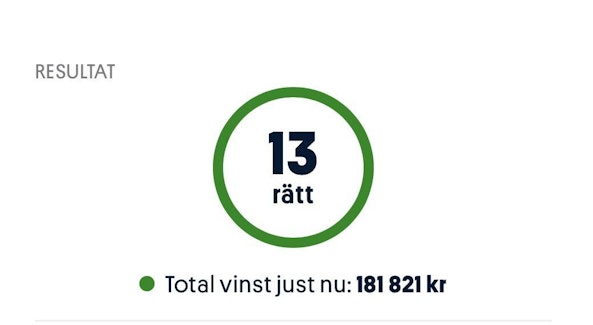 Stenbergs vinst pa ET december 2023