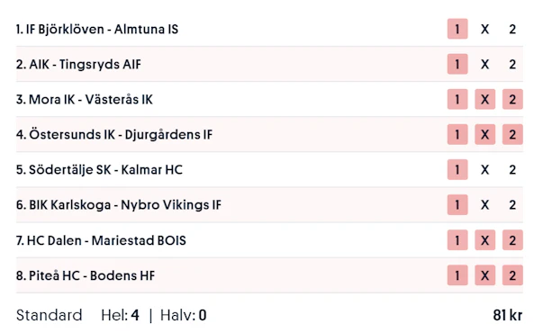 Strombergs PP 6 oktober