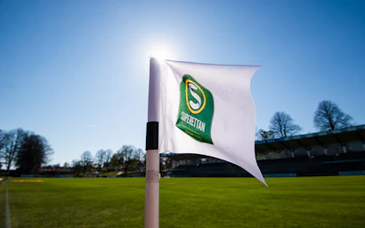 Superettan hornflagga