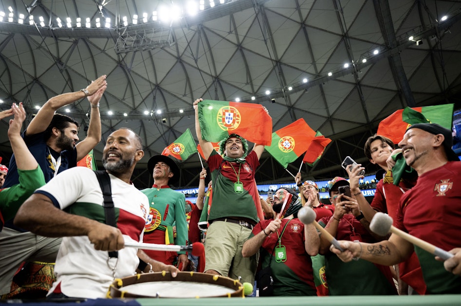 Supportrar till Portugal