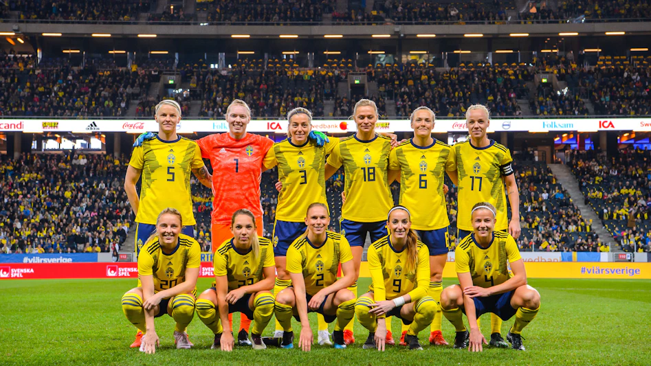 Sverige Dam VM 2019 Frankrike