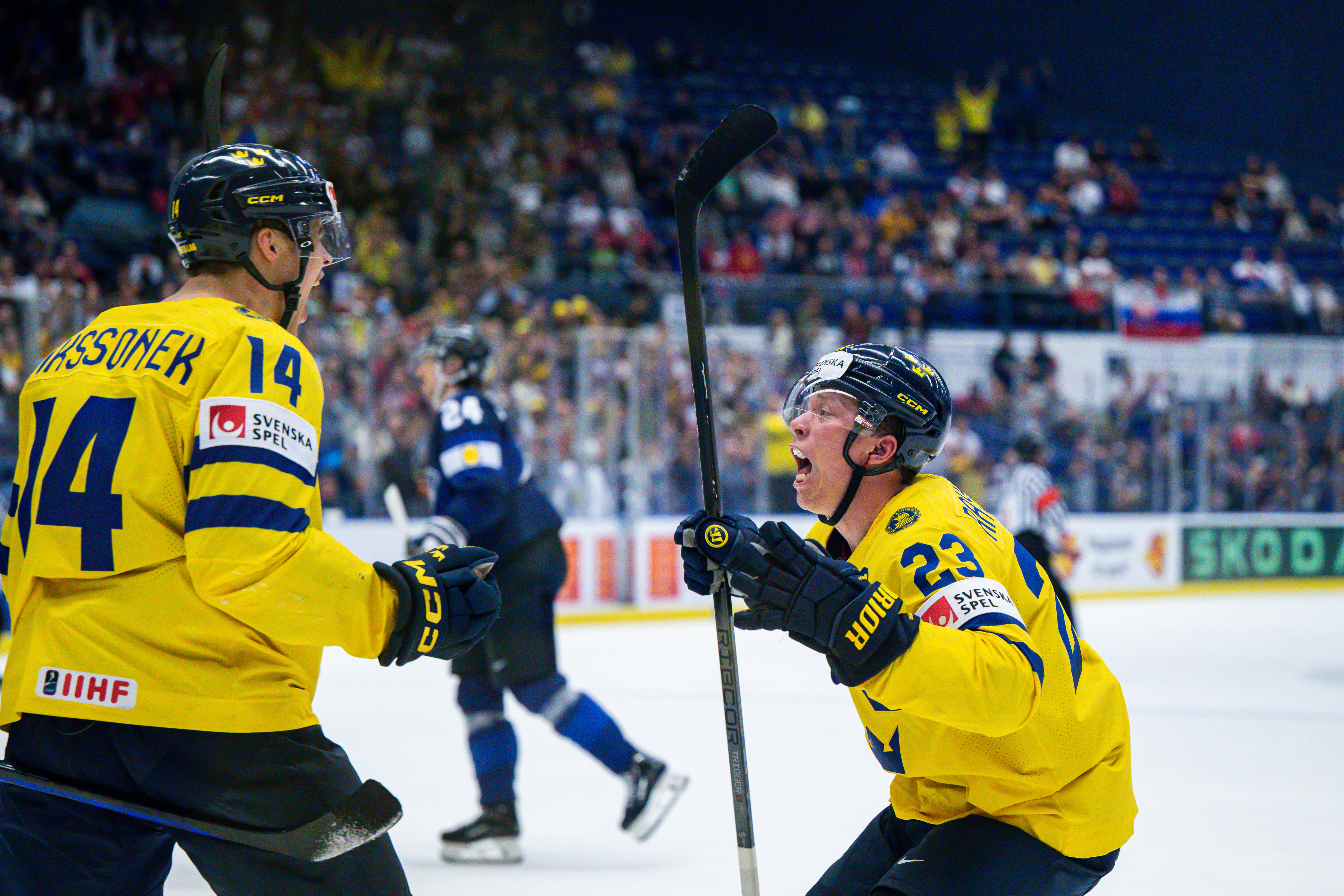 Sverige Finland hockey VM 2024