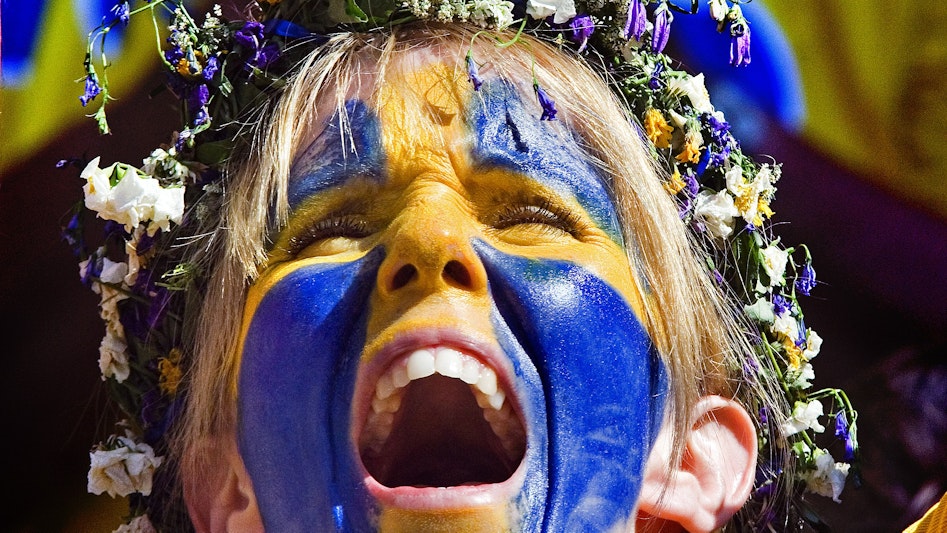 Sverige Tyskland Midsommar