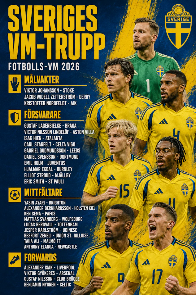 Sveriges VM trupp