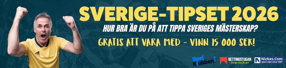 Sverige-tipset banner desktop
