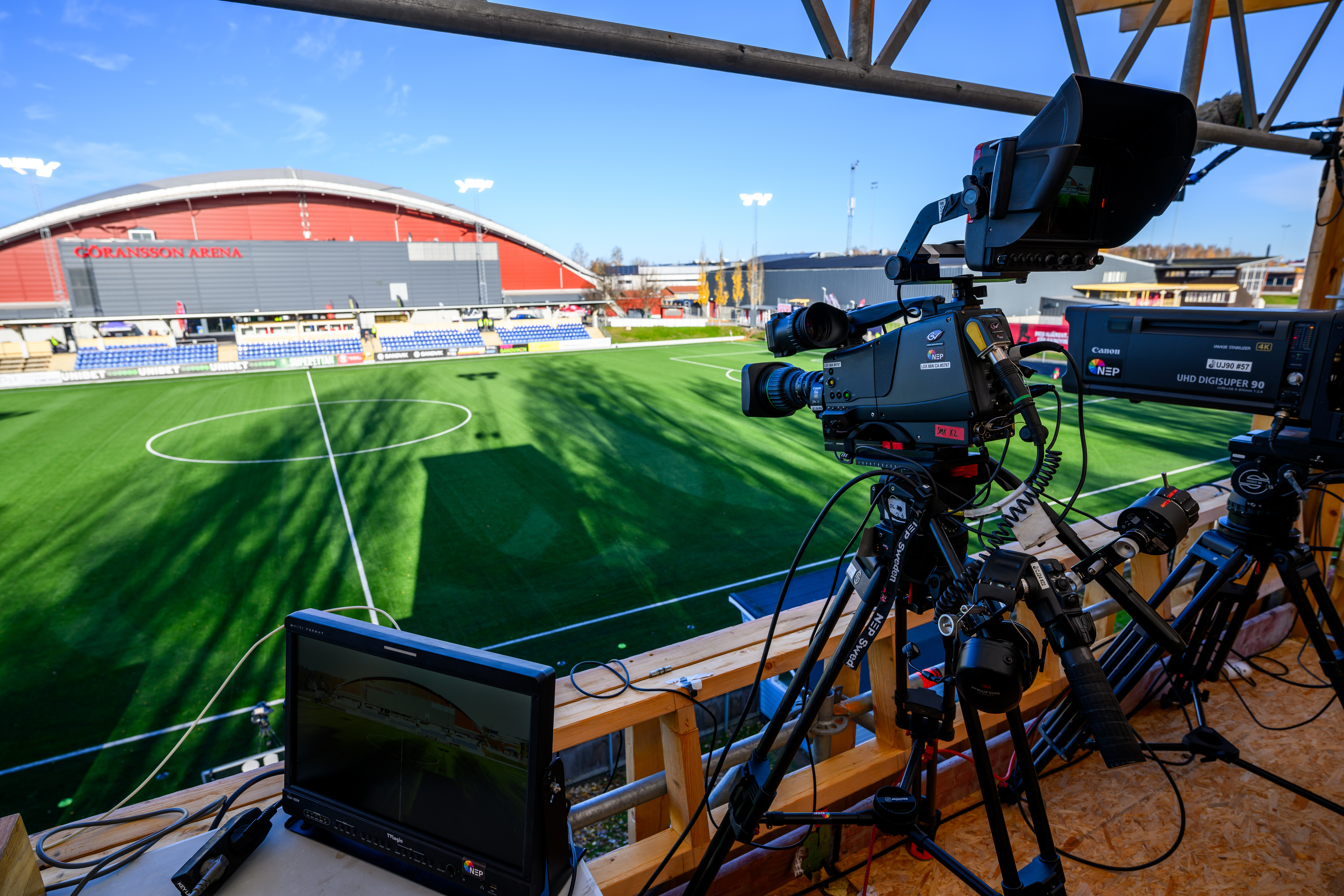 TV kamera fotboll Bettingstugan