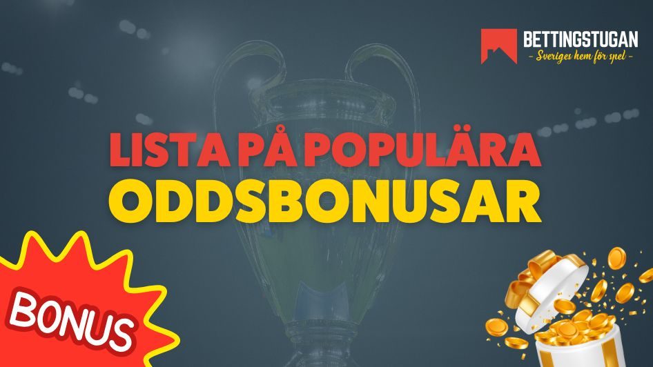 Oddsbonus - Champions League final - Bettingstugan