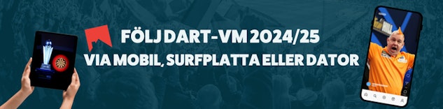 Tv tider Dart VM Bettingstugan