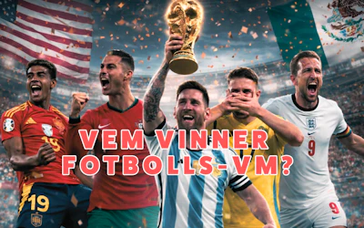 Vem vinner Fotbolls-VM 2026