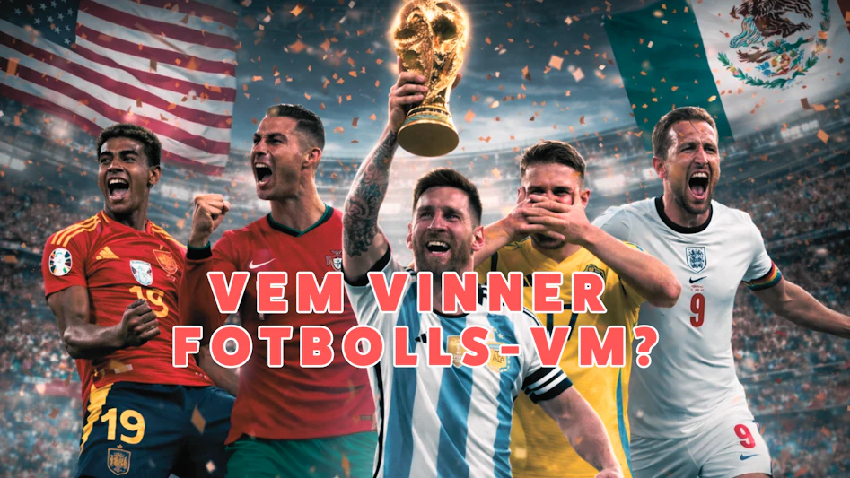 Vem vinner Fotbolls-VM 2026