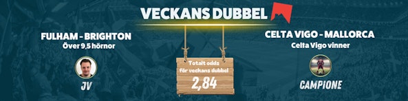 Veckans Dubbel Bettingstugan v49