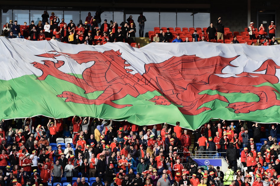 Wales fotboll fans