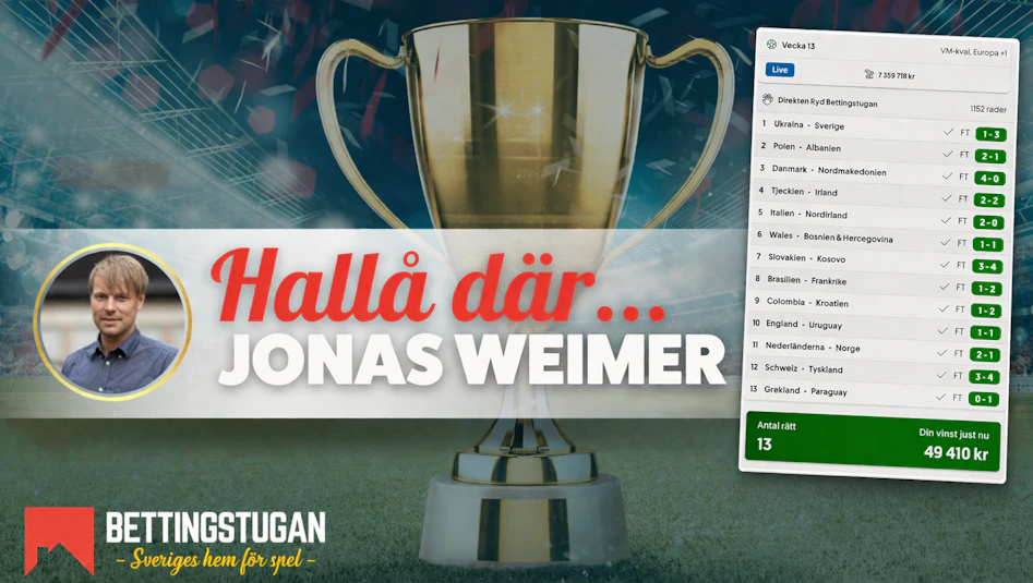 Weimer 13 ratt Europatipset