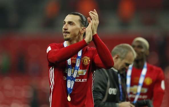 Zlatan vann Ligacupen 2016 17 med United