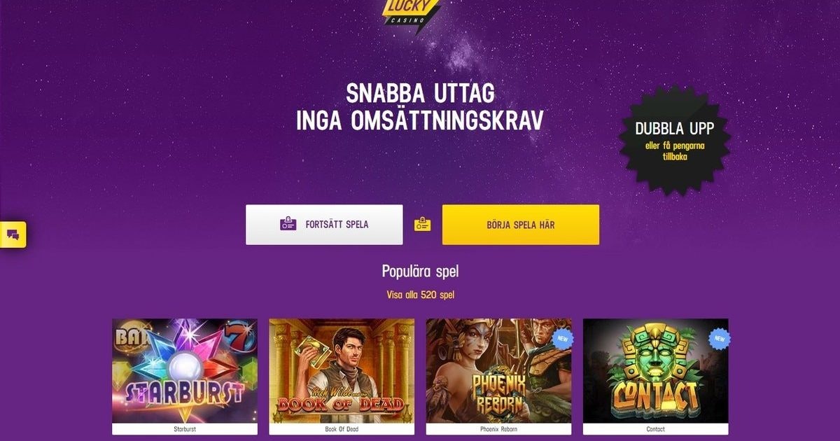 Lucky Casino » Få Sveriges Bästa Lucky Casino Bonus → aug. 2022 (Unik…