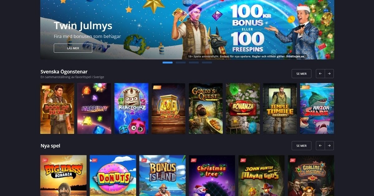Casino Twin lojalitetsprogram: förmåner och nivåer