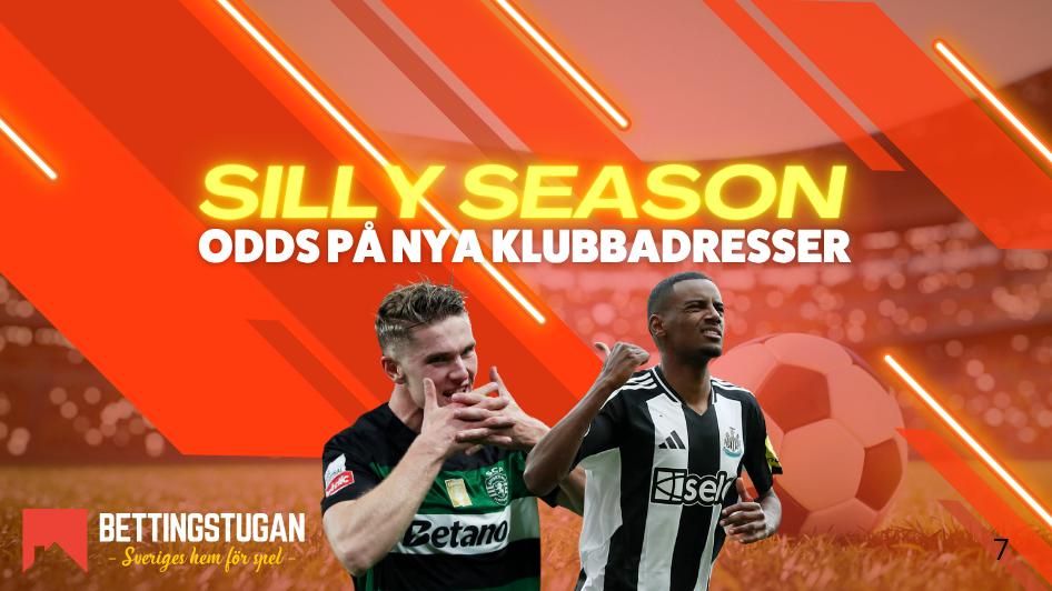 Silly Season Odds - Isak och Gyökeres - Bettingstugan