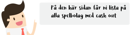 Alla spelbolag med cash out