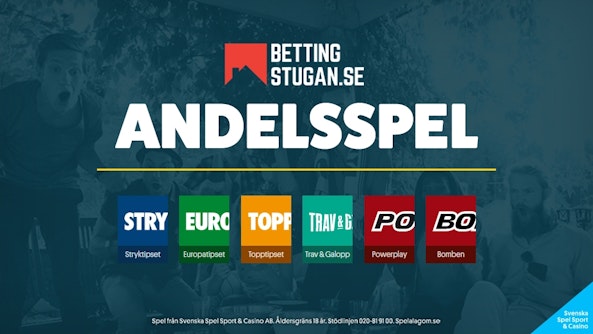 Andelsspel ny bettingstugan