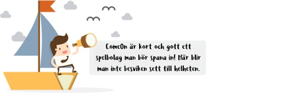 ComeOn jämförelse - odds och betyg - Bettingstugan