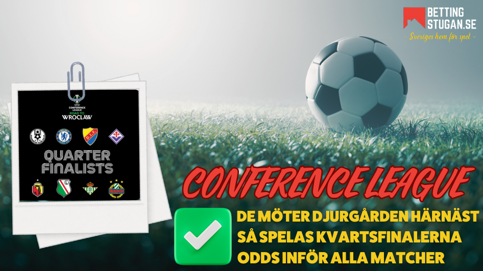 Odds inför Conference League-slutspel - Bettingstugan