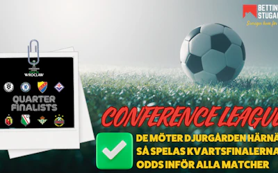 Odds inför Conference League-slutspel - Bettingstugan