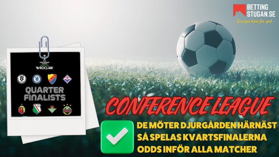 Odds inför Conference League-slutspel - Bettingstugan