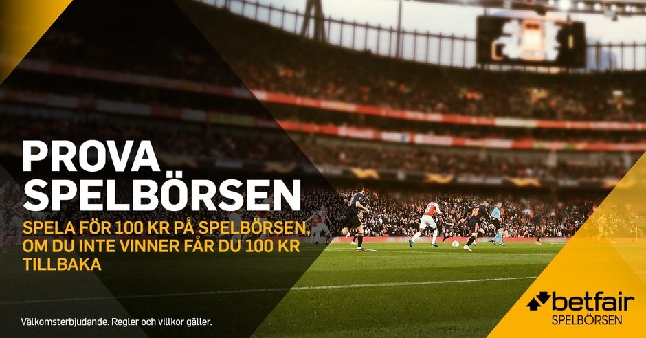 Ex på riskfritt spel Betfair