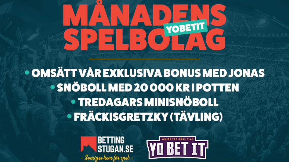 Bettingstugan manadens spelbolag