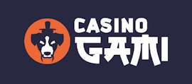 Casino gami logo background