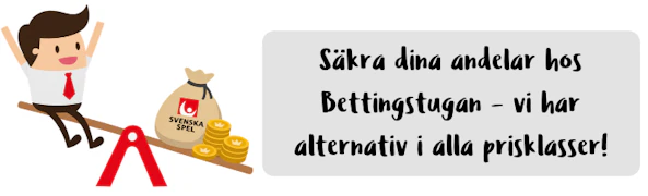 Dooder Svenska Spel andelar Bettingstugan