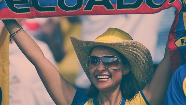 Ecudaor vm 2022 fans