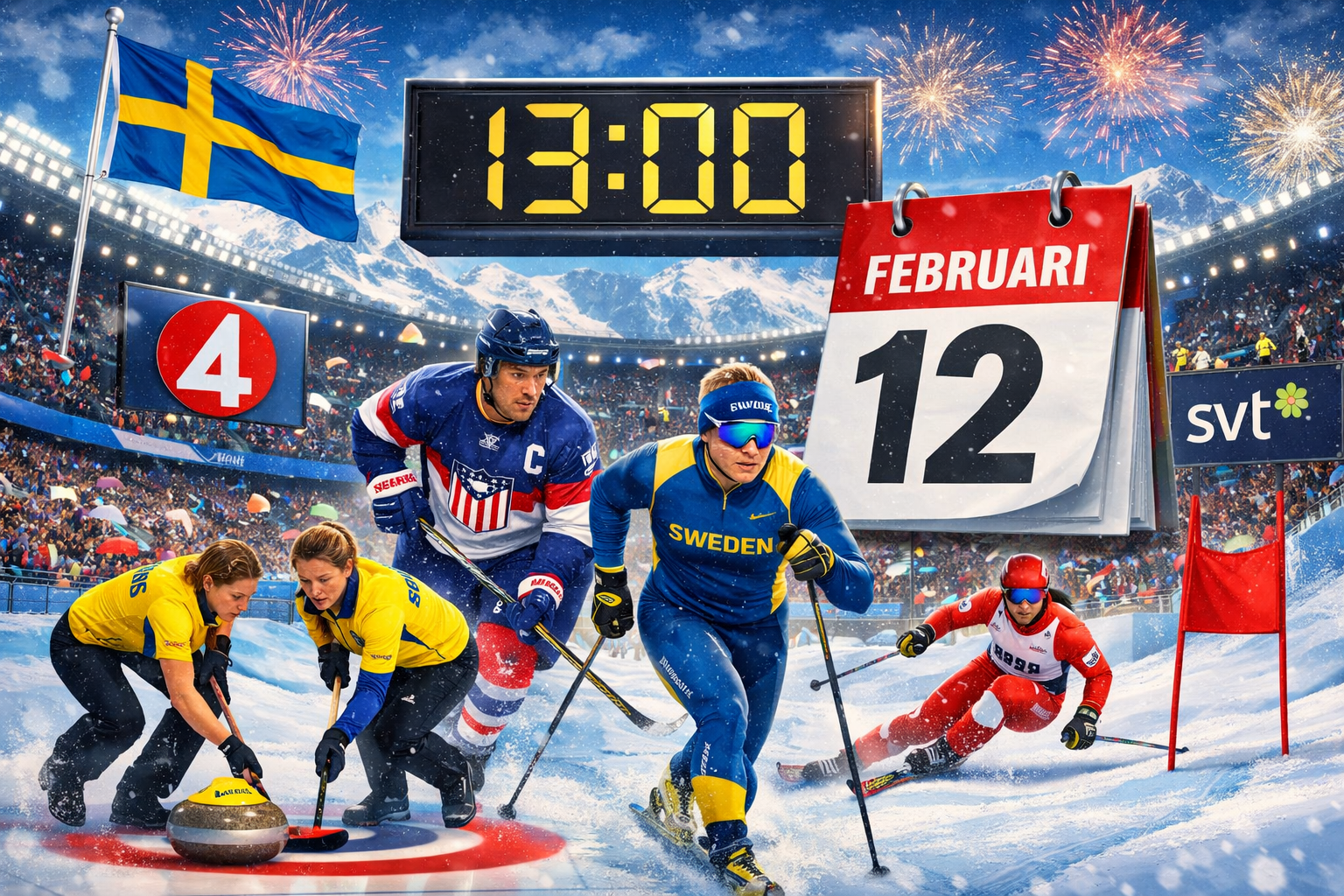 OS idag Torsdag 12 Februari