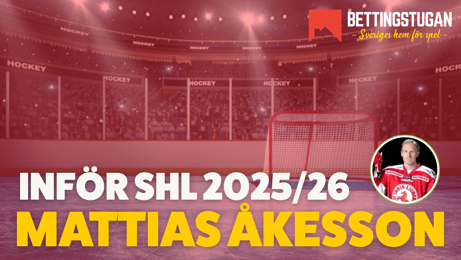 Åkesson inför SHL 2025 2026 Bettingstugan