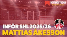 Åkesson inför SHL 2025 2026 Bettingstugan