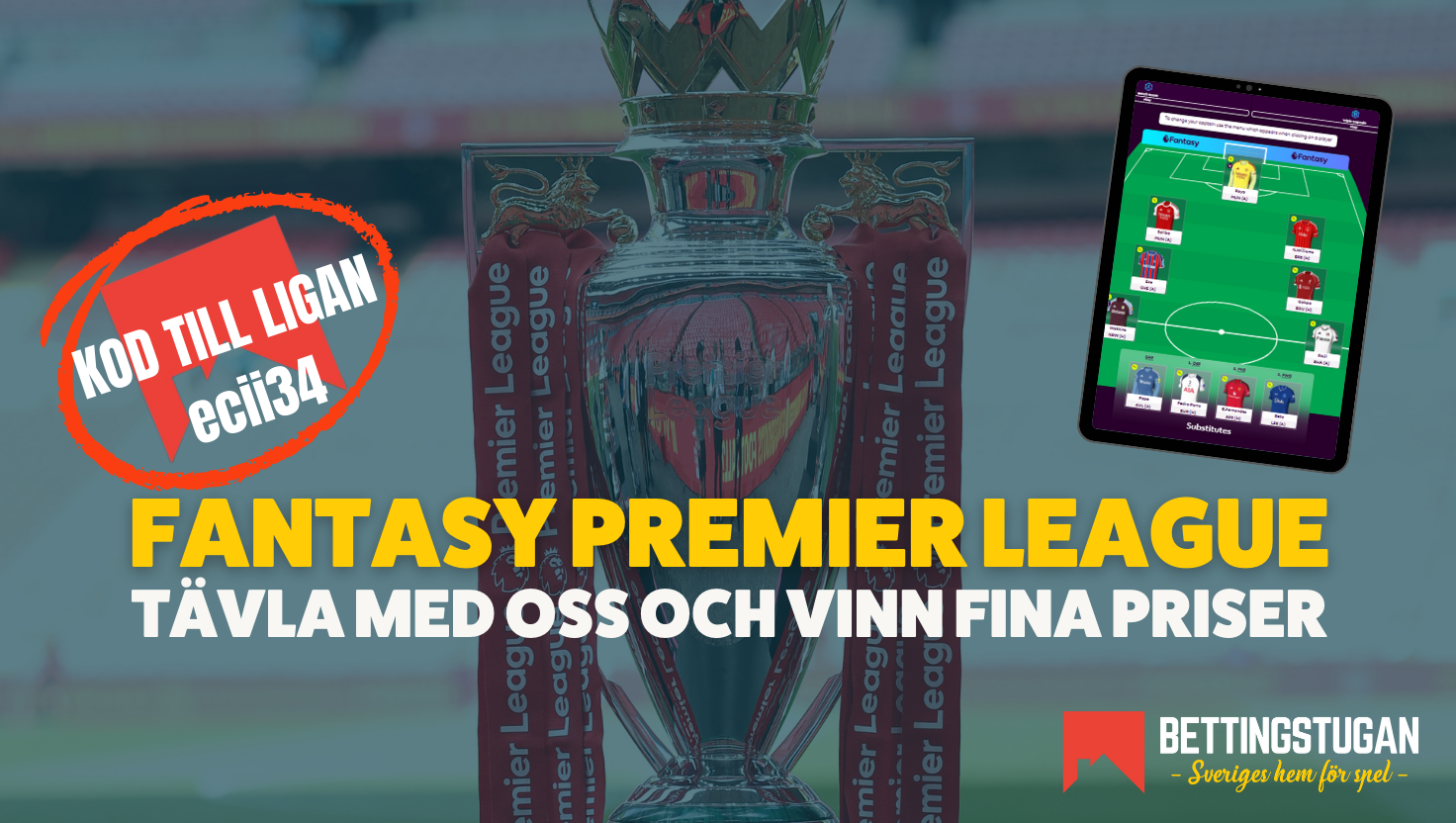 Fantasy Premier League 2025 2026 - Bettingstugan