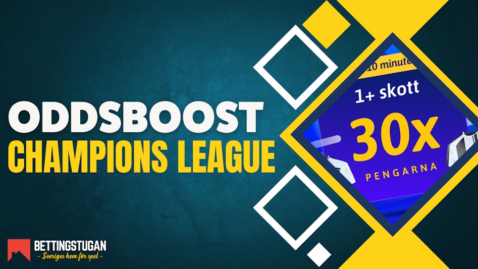 Oddsboost CL Juventus - Real Madrid Snabbare Bettingstugan