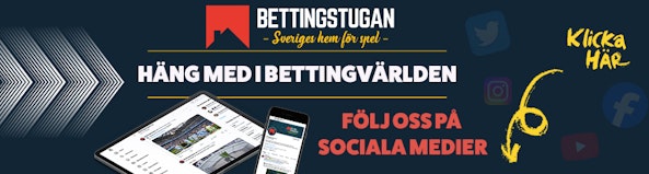 Folj bettingstugan i sociala medier