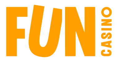 Fun casino horizontal logo orange