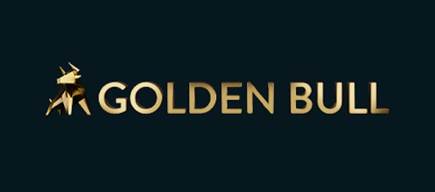 Golden bull logo background bettingstugan