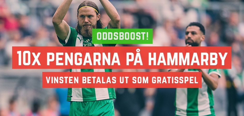Hammarby 10X Unibet Bettingstugan