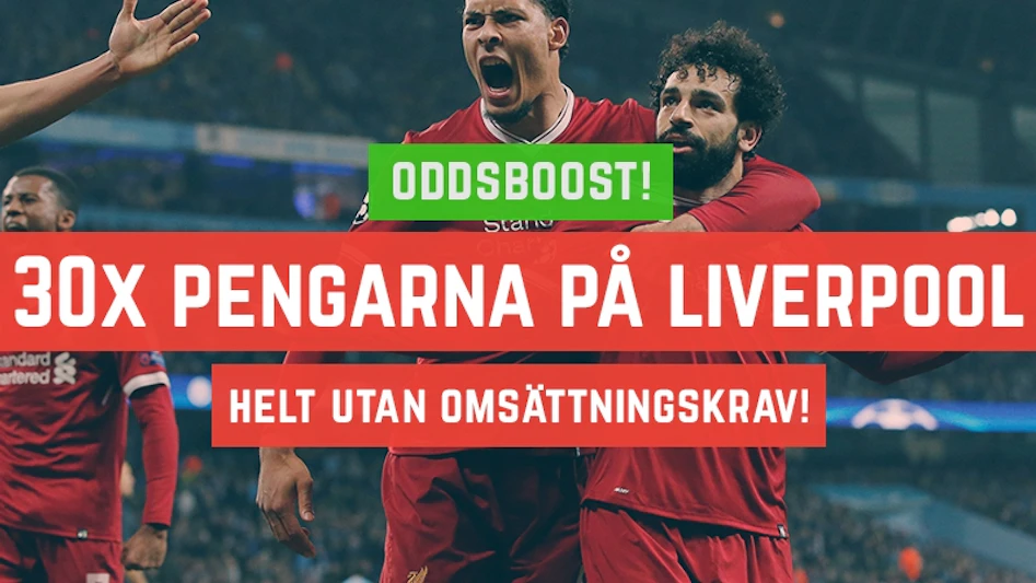 Liverpool 30X Leovegas Bettingstugan