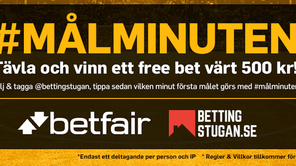 Malminuten Betfair Twitter 500