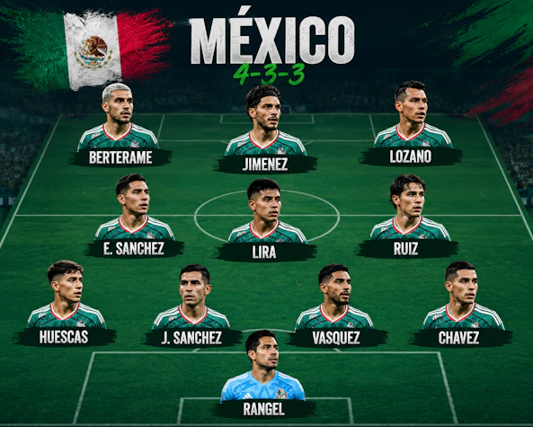 Mexiko startelva