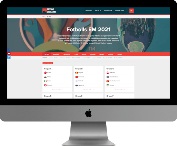 Em Guide 2021 Fotbolls EM